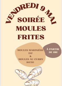 soirée moule frite